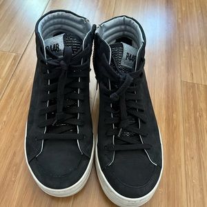 P448 skate high top sneakers black size 37